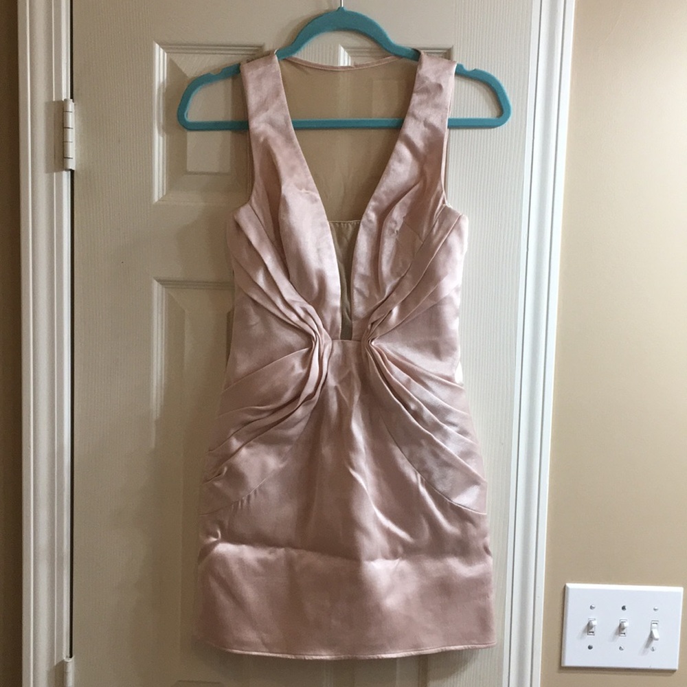 Blush pink dress
